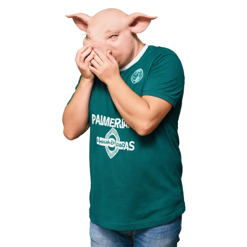 PNG-Image-Desperate-Pig-in-Palmeiras-Shirt-Crying