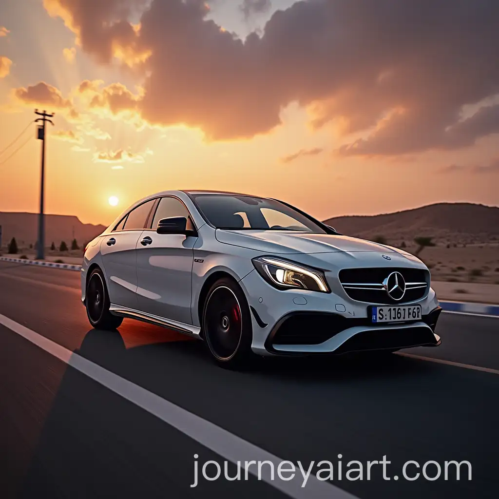 Mercedes-CLA-Car-in-a-Festive-Eid-Al-Adha-Celebration-Atmosphere
