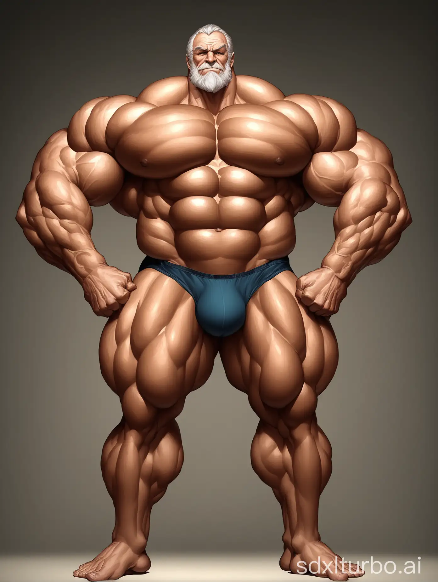 Elderly-Man-Flexing-Massive-Muscles-in-Underwear