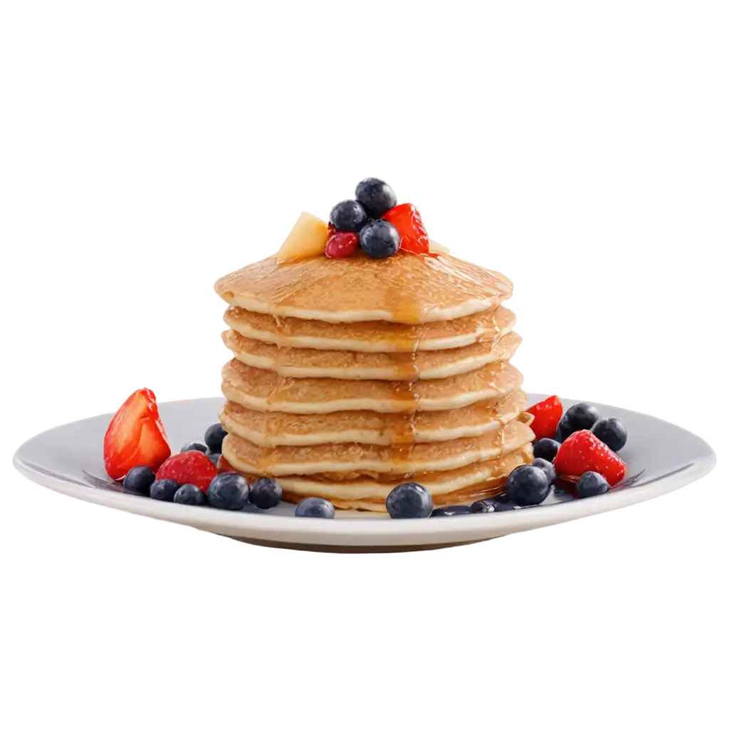 Delicious-Pancakes-PNG-Crispy-Fluffy-and-Irresistible-Treats