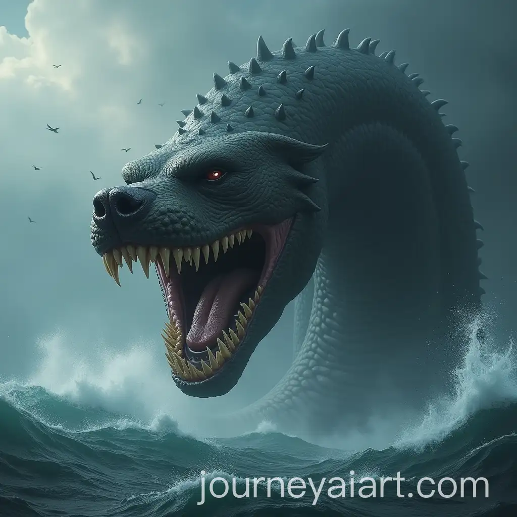 El-Gran-Maja-Sea-Monster-Emerges-from-Stormy-Ocean