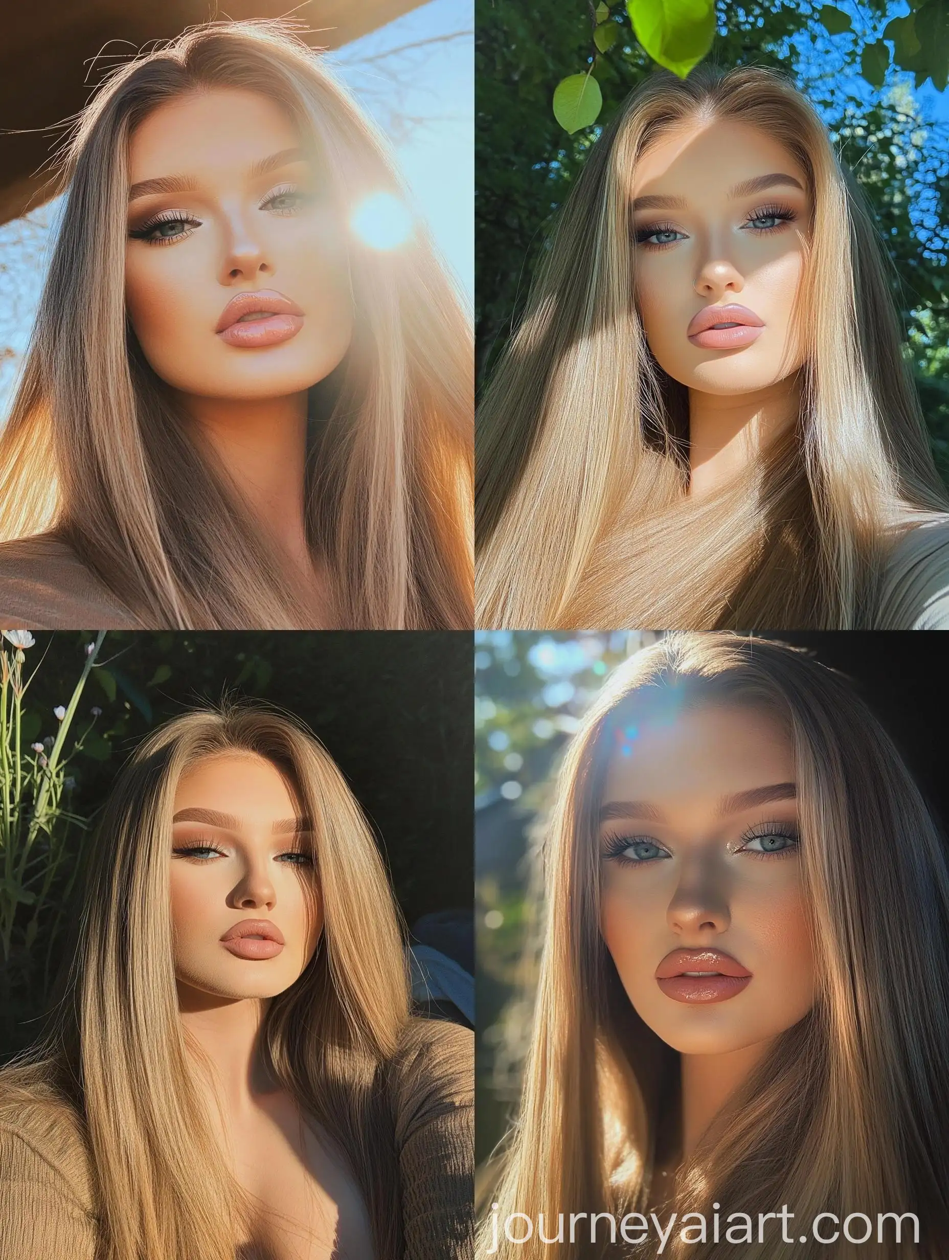 Woman-with-Natural-Makeup-on-a-Sunny-Day-Captured-with-iPhone