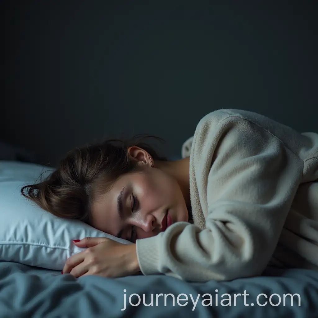 Tired-Person-Sleeping-Peacefully-in-Restful-Pose