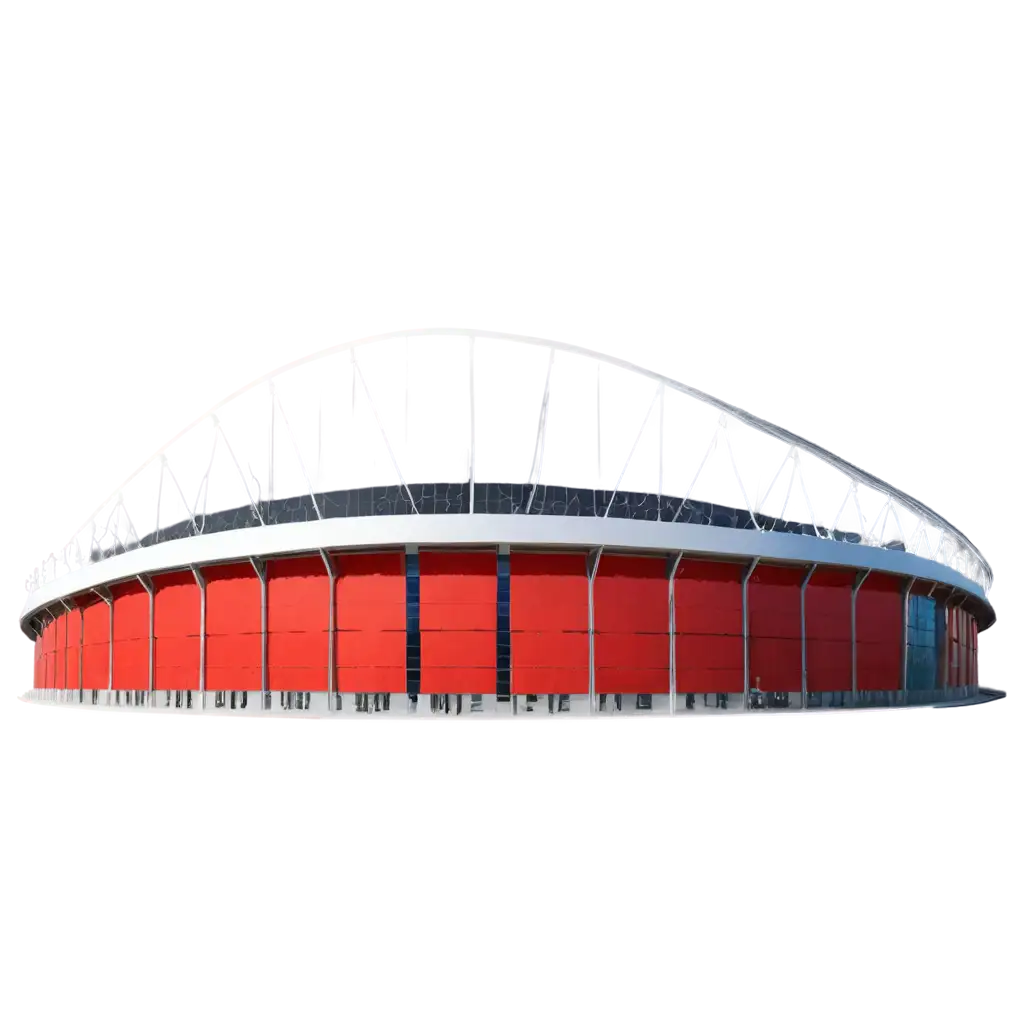 HighResolution-PNG-Image-of-a-Red-Stadium-with-External-View-Similar-to-Allianz-Riviera-of-Nice