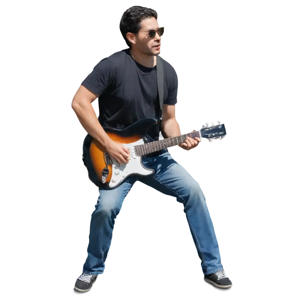 Professional-PNG-Image-A-Man-Playing-Guitar