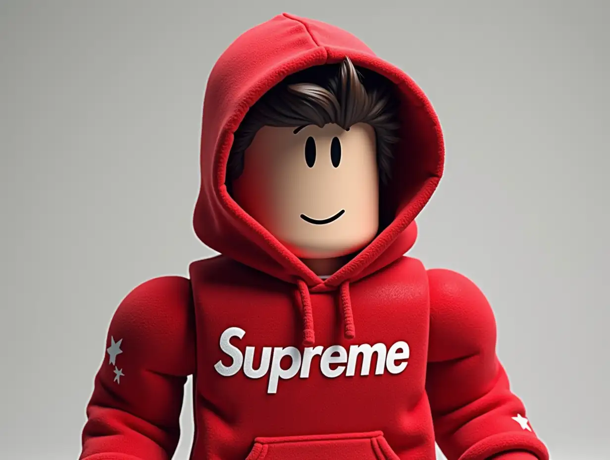 supreme roblox clothing model