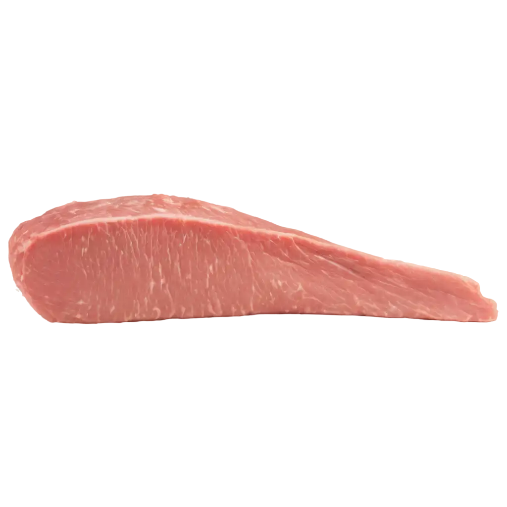 piece of raw pork tenderloin