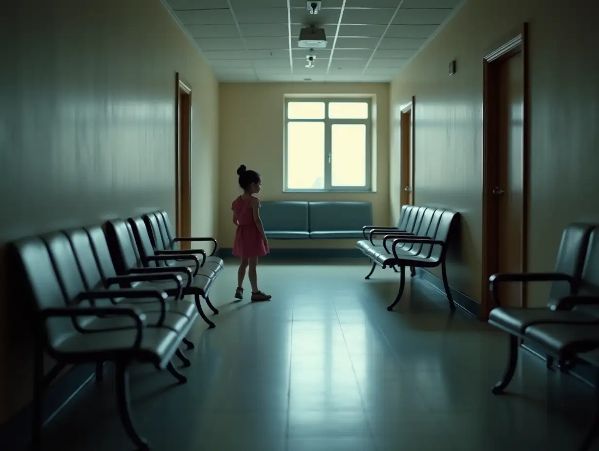 Lonely-Child-Waiting-in-Empty-Corridor-Feeling-Overlooked