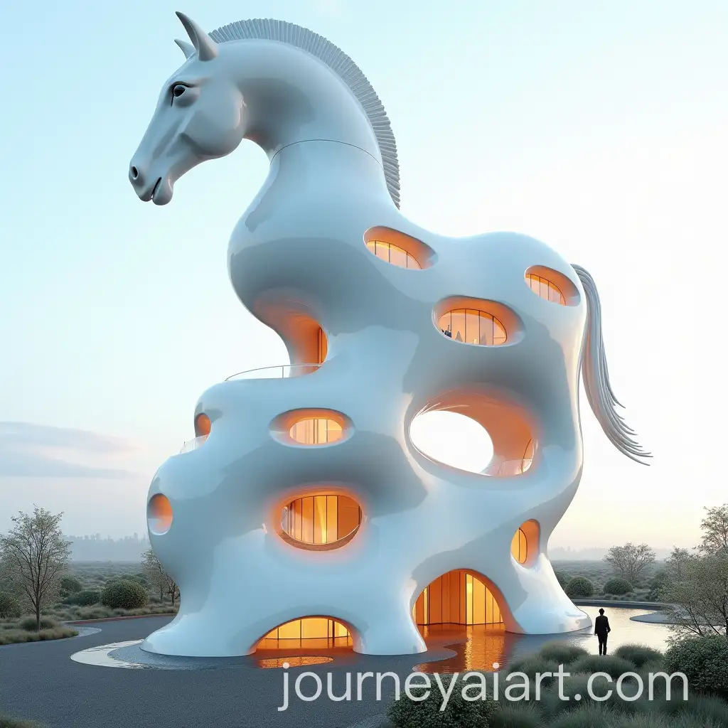 Futuristic-Residential-Tower-Inspired-by-Horse-Shape-Architecture