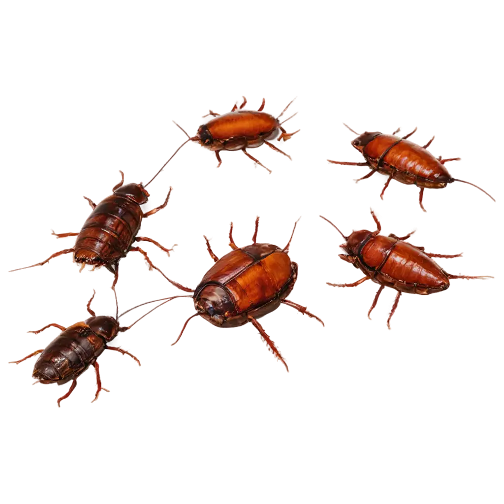 Realistic-Dead-Cockroaches-PNG-Image-HighDetail-Transparent-Background-for-Versatile-Use