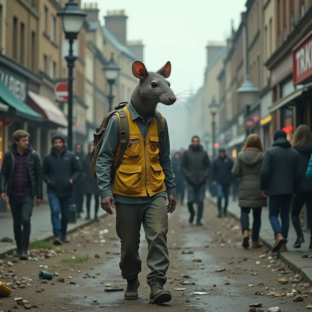 Humanoid-Figure-with-Rat-Head-in-a-Dystopian-Cityscape