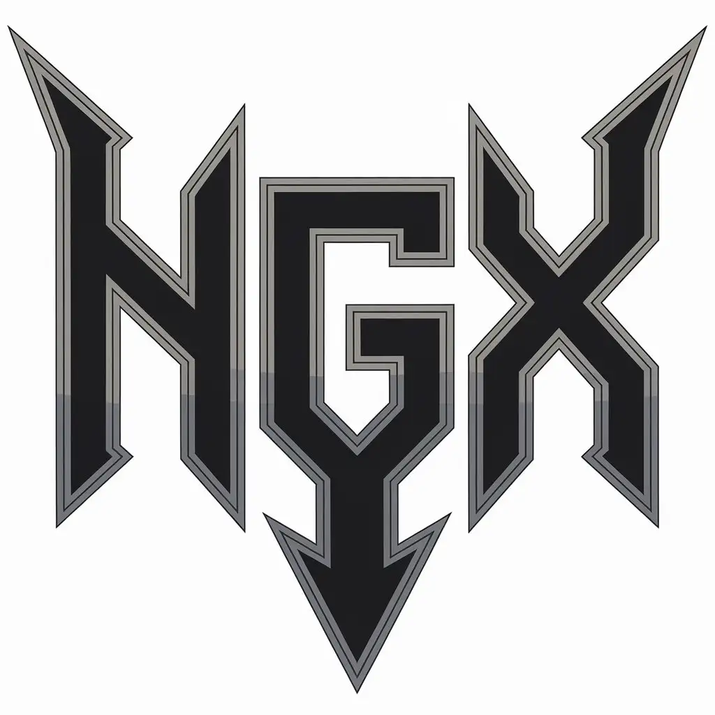 LOGO Design for NGX Vector Design with Complex Symbol and Clear Background