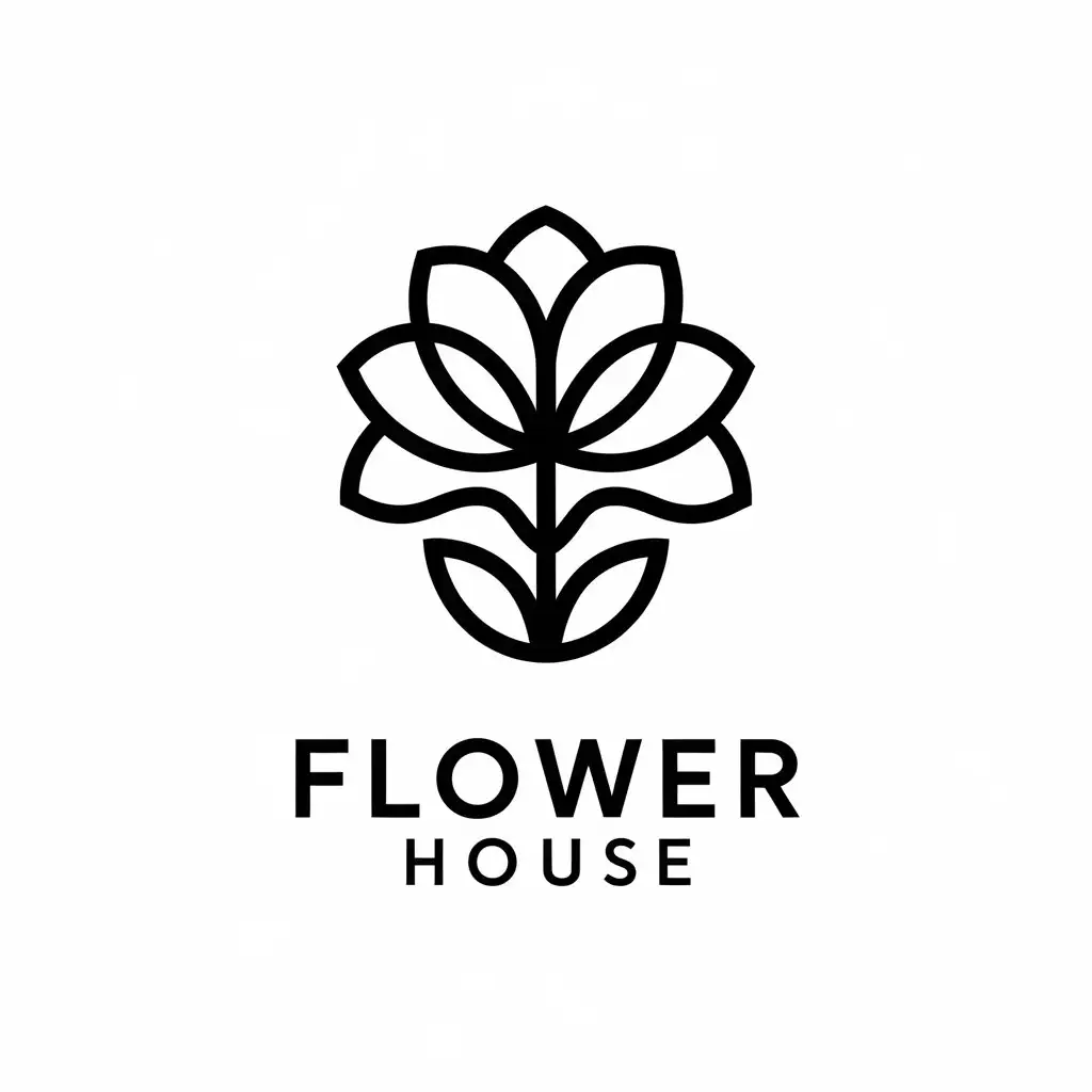 LOGO-Design-For-Flower-House-Elegant-F-Initial-with-Floral-Elements