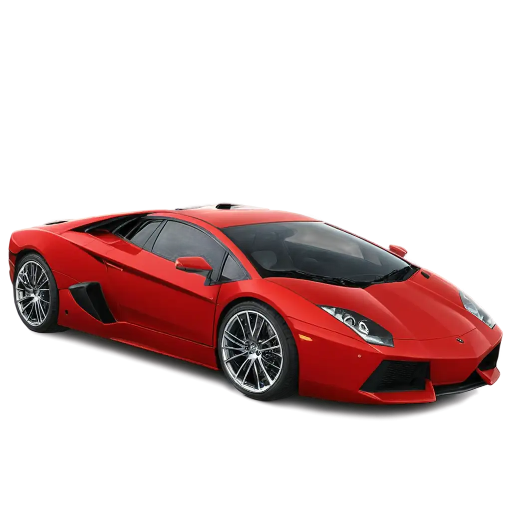 Red-Lamorghini-PNG-Custom-AIGenerated-Image-for-HighQuality-Visual-Content