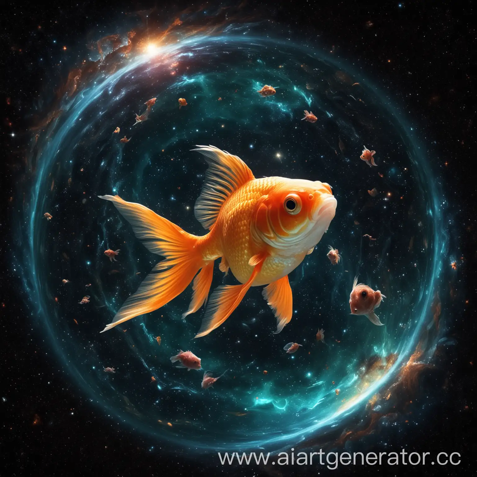 Astral-Goldfish-Swimming-in-Cosmic-Waters