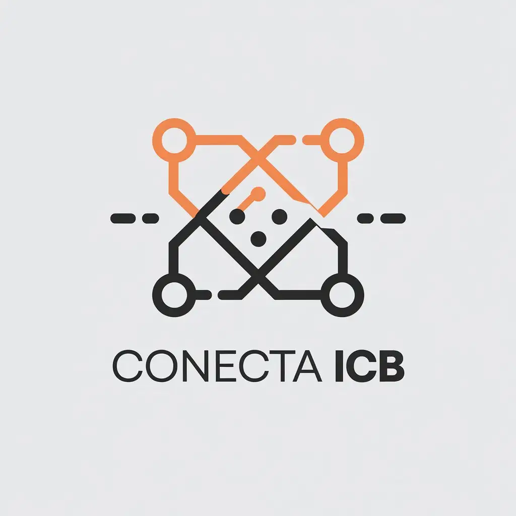 LOGO-Design-for-Conecta-ICB-Vector-Art-with-Connection-Symbol-on-Clear-Background