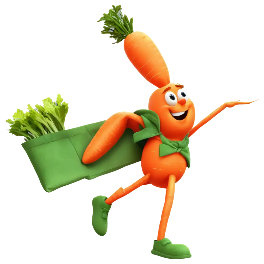 Playful-Cartoon-Carrot-Running-Away-with-a-Vegetable-Bag-PNG-Image-for-Fun-Illustrations