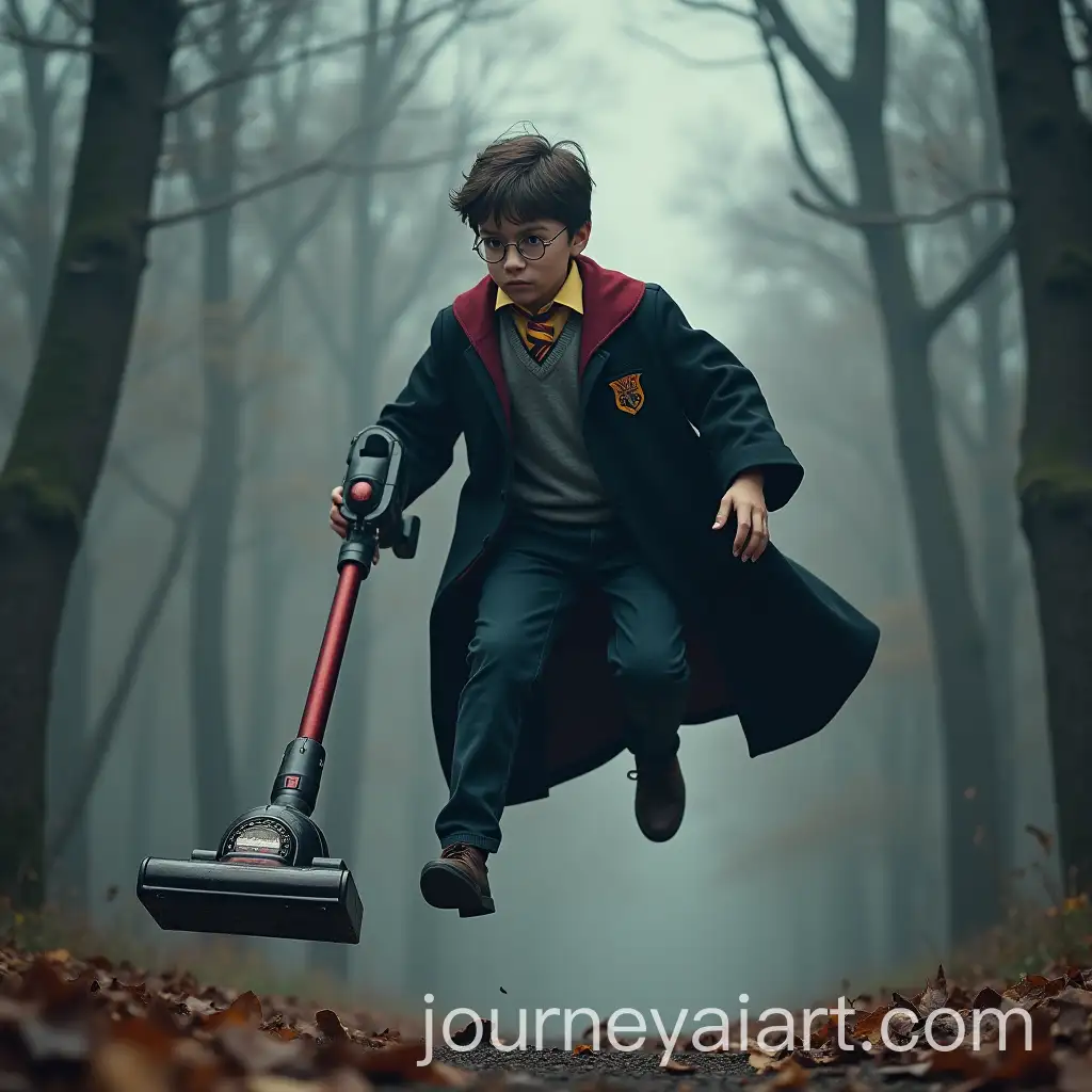Harry-Potter-Flying-on-a-Dyson-Vacuum-Cleaner