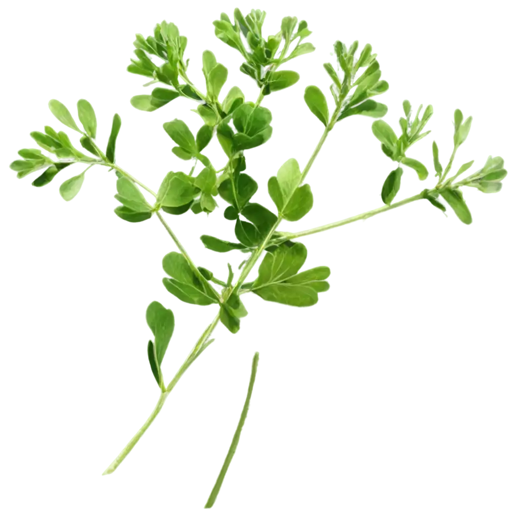 Plant-Fenugreek-Clover-PNG-Image-Fresh-Green-Herbs-in-High-Quality