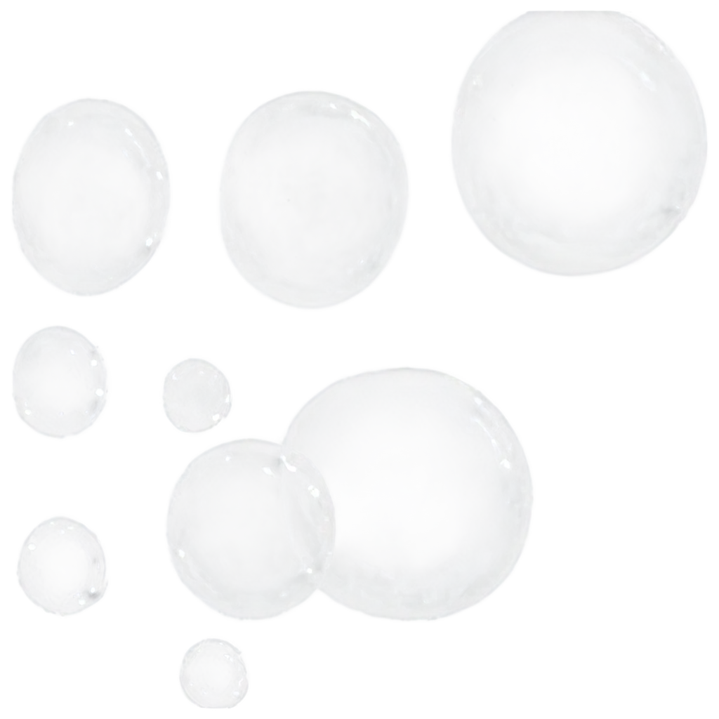 BUBBLES FROM FOAM