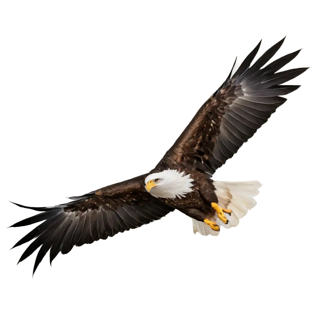 Stunning-Flying-Eagle-PNG-Image-Capture-Majestic-Wildlife-in-High-Quality