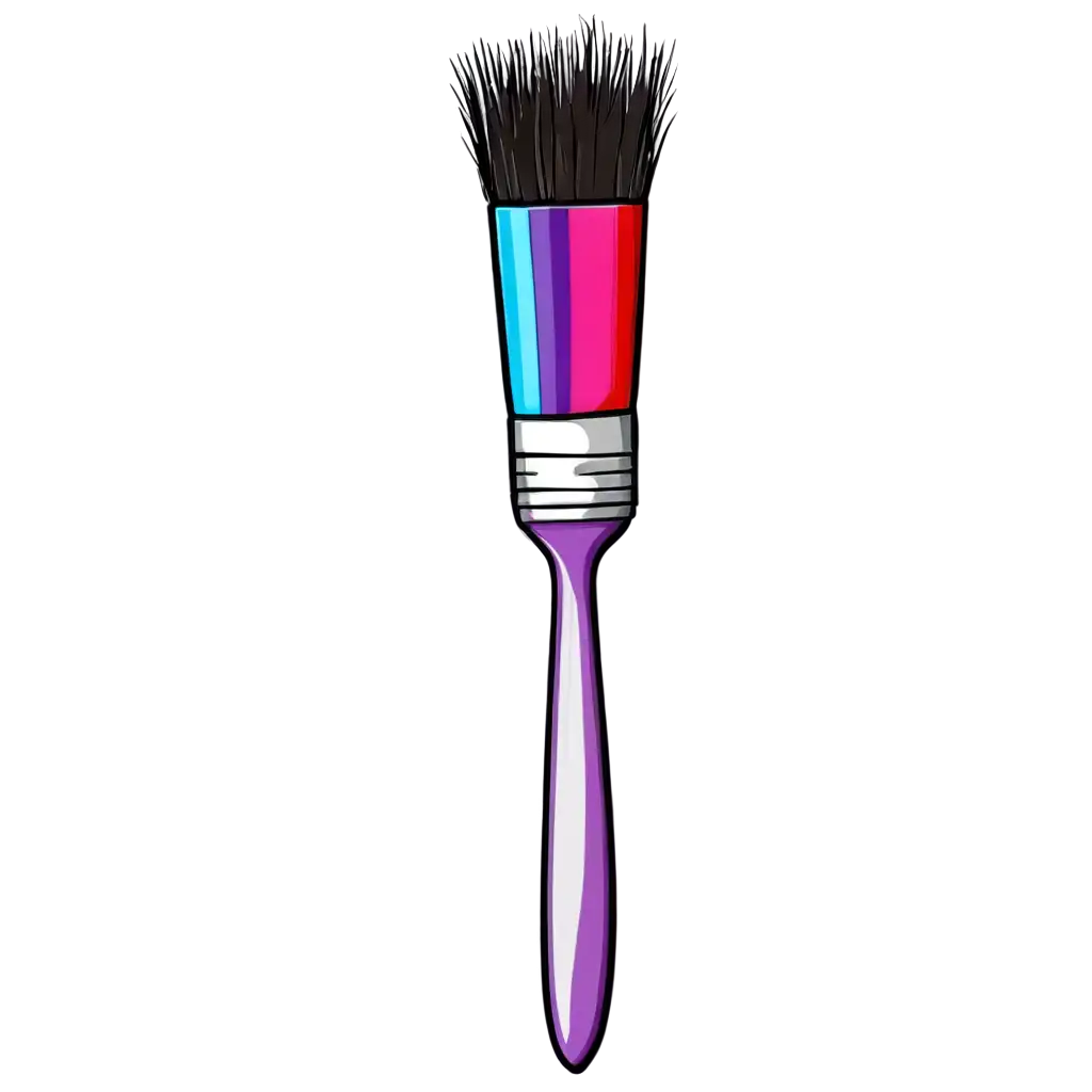 Multicolored-Paintbrush-Logo-PNG-in-Graffiti-Style-HighQuality-Image-for-Creative-Branding