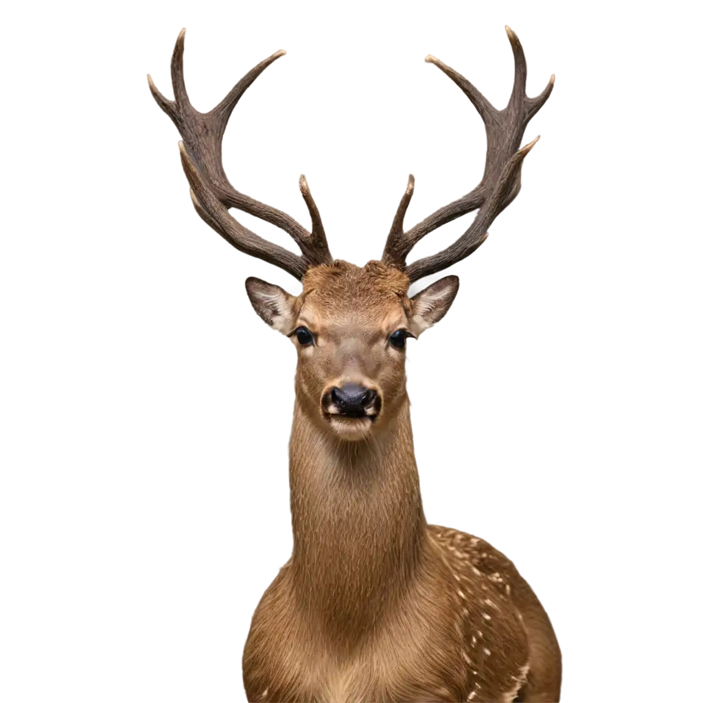 Dramatic-Deer-PNG-A-Stunning-Wildlife-Illustration-for-HighQuality-Designs