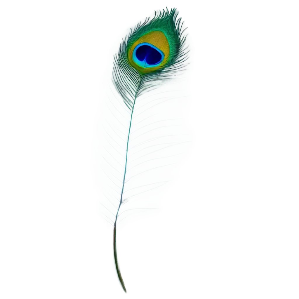 Peacock-Feather-PNG-with-Glowing-Aura-on-Sacred-Text-HighDetail-Artistic-Illustration