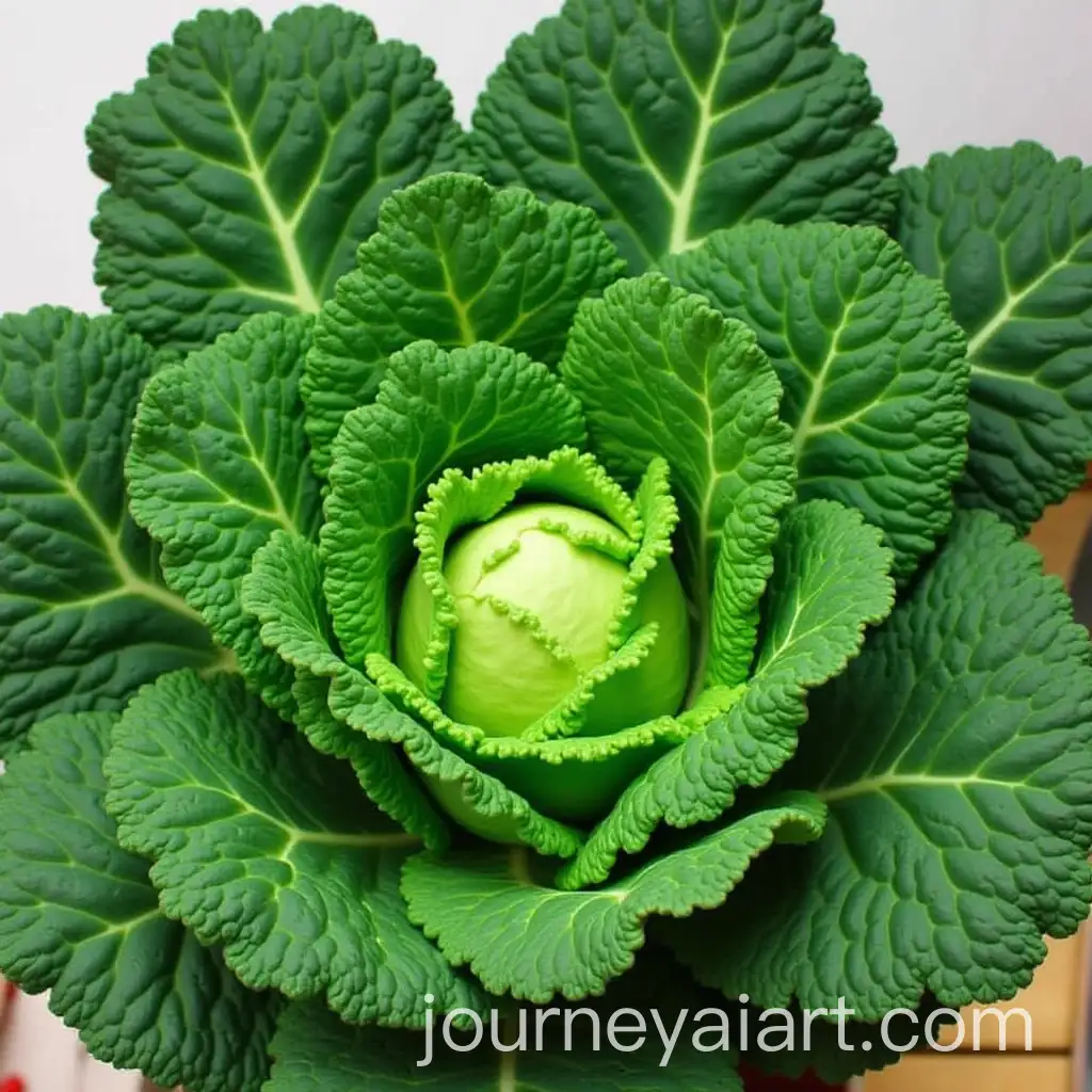 VAI-Image-Prompt-Expansionibrant-Holy-Kale-Cabbage-in-a-Lush-Garden-Setting