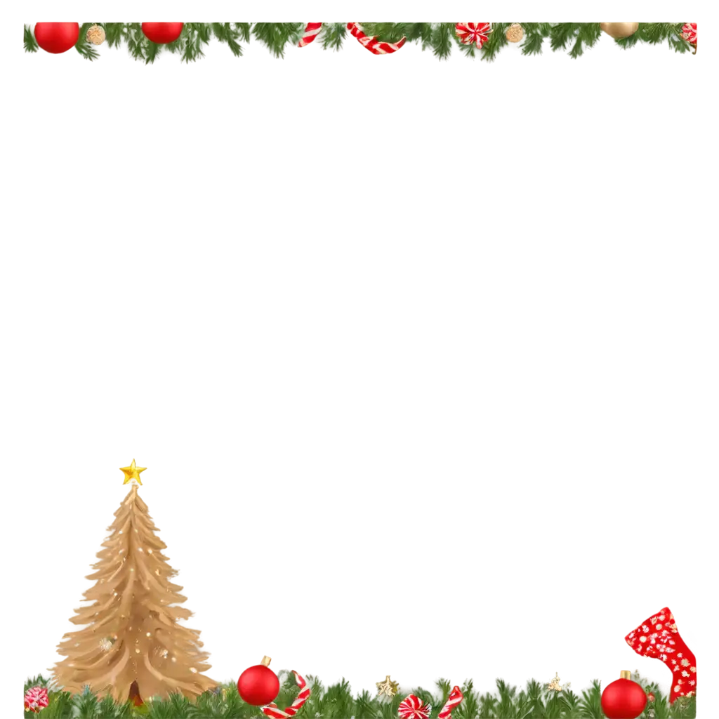 Horizontal-Christmas-Frame-PNG-for-Festive-Image-Customization