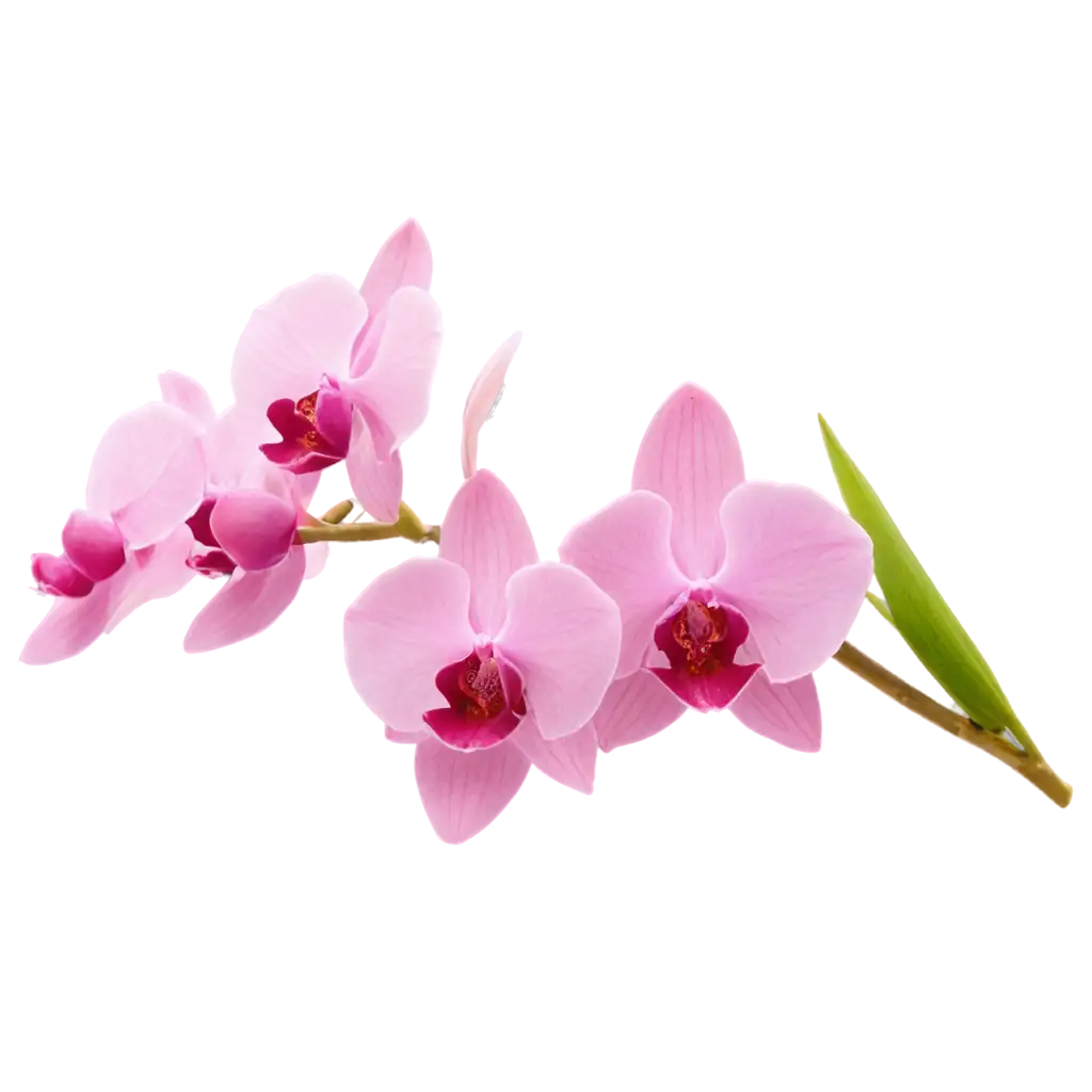 Fresh-Pink-Orchid-PNG-Image-Stunning-Floral-Illustration-for-Digital-and-Print-Media