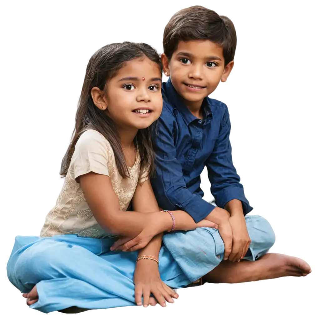 Brother-and-Sister-Small-Gift-PNG-Cherishing-Family-Moments-in-a-Digital-Format