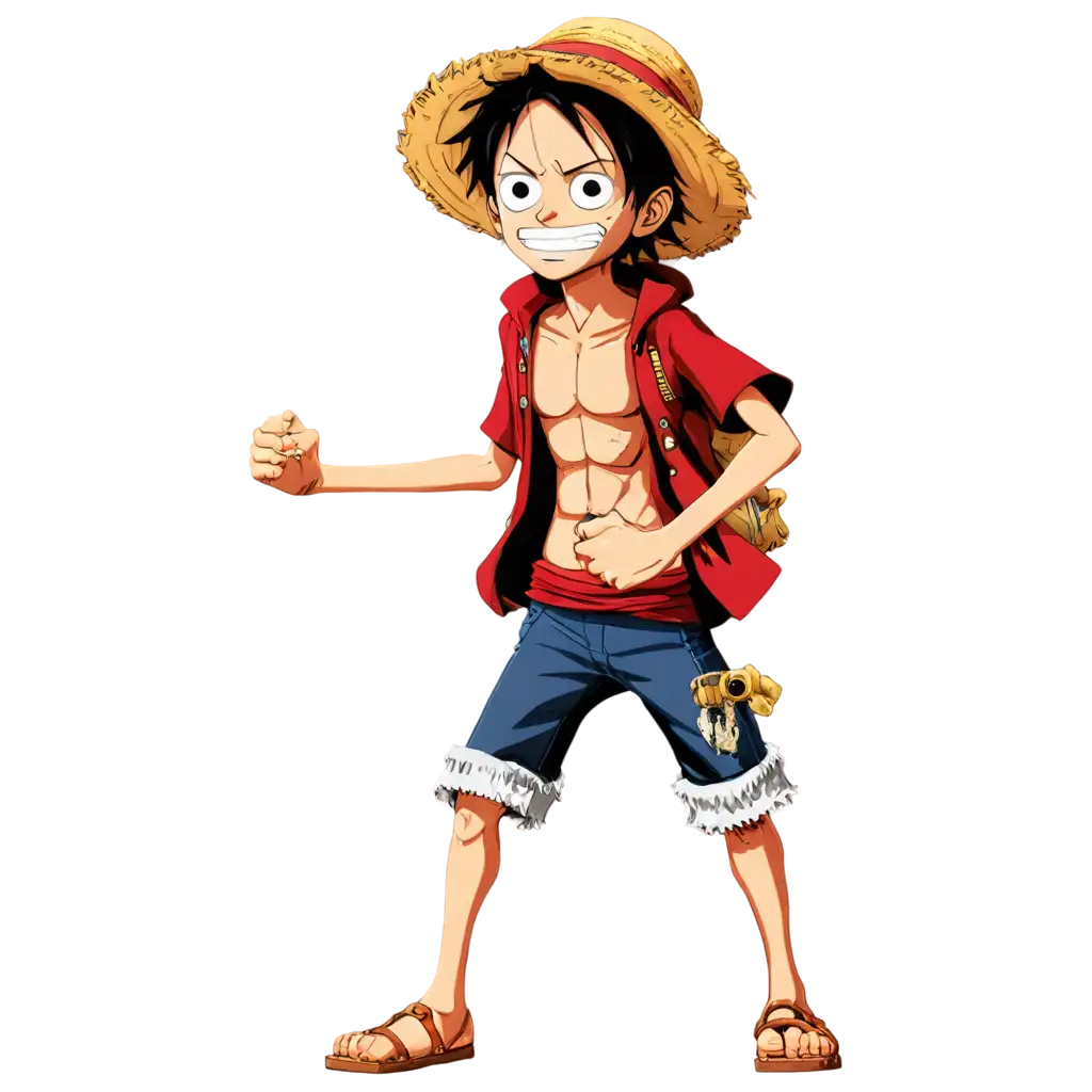 HighQuality-PNG-Image-of-Luffy-from-One-Piece-Enhance-Your-Collection-with-Clarity