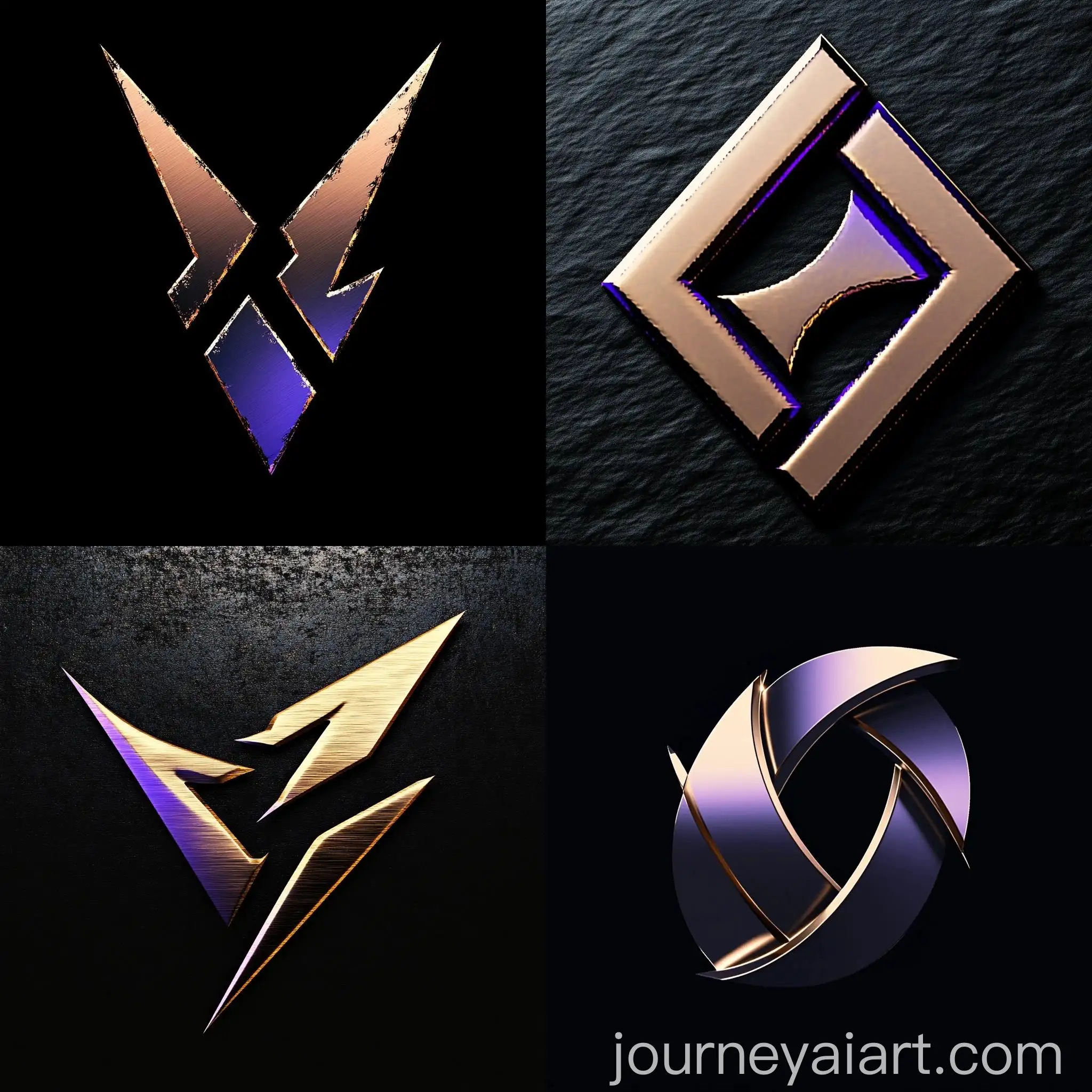 Gleaming-Metallic-Logo-Design