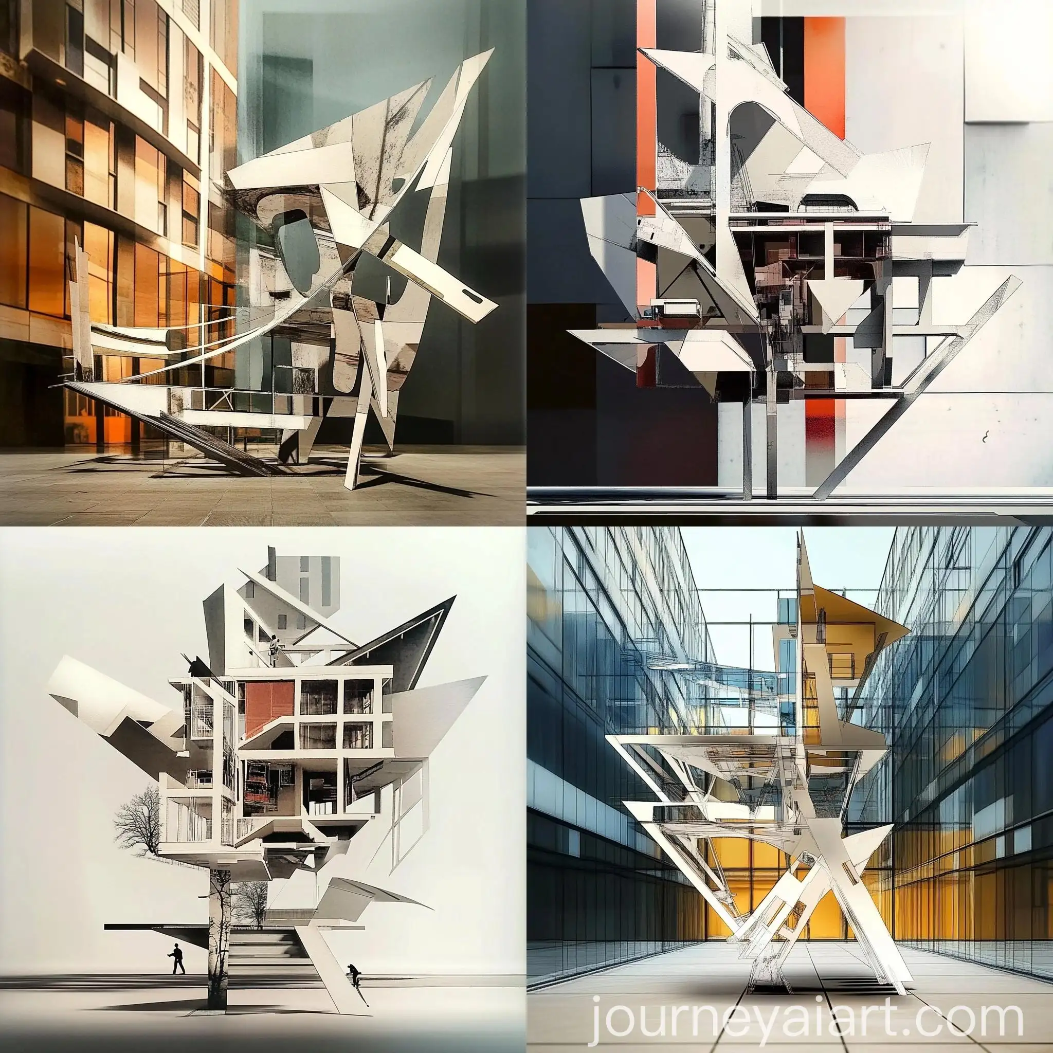 Abstract-Architectural-Montage-with-Productivity-Separation