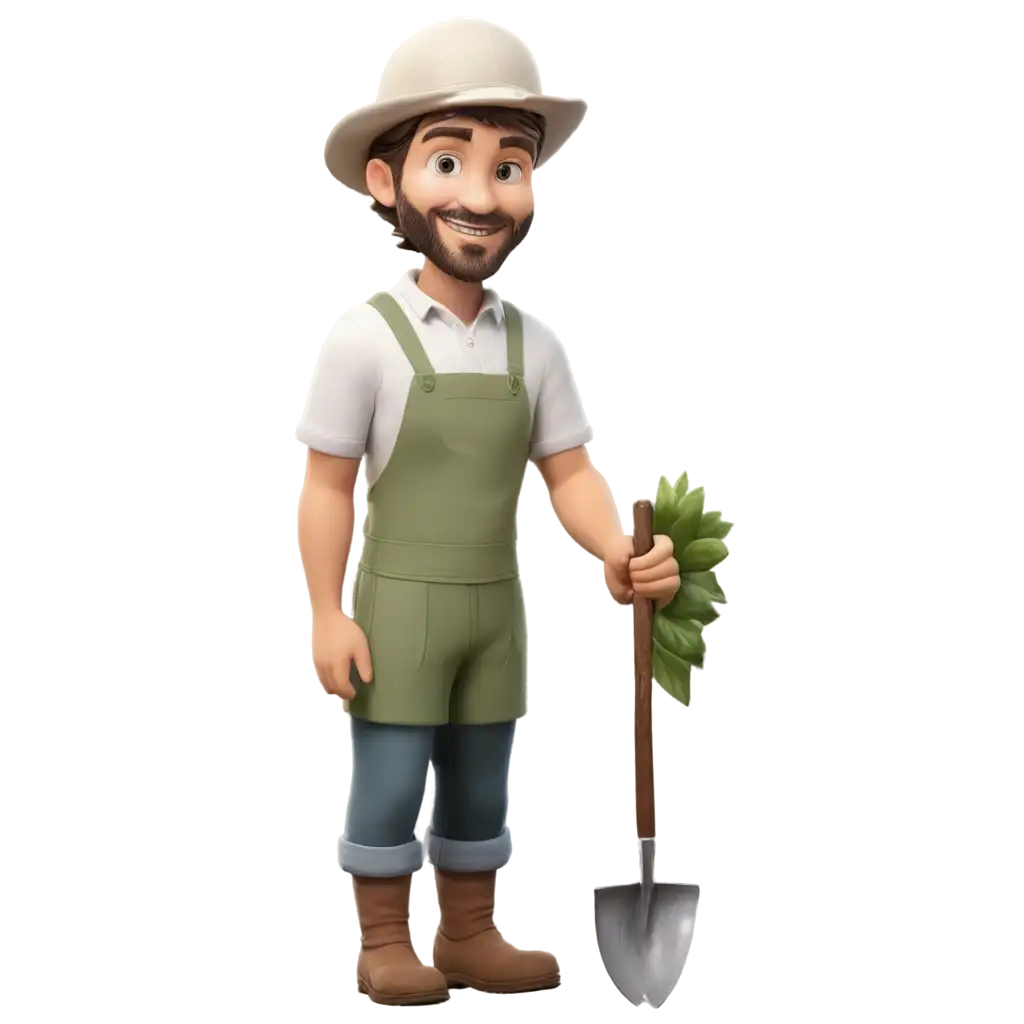 Experienced-Gardener-PNG-Image-Enhance-Your-Garden-with-Professional-Expertise