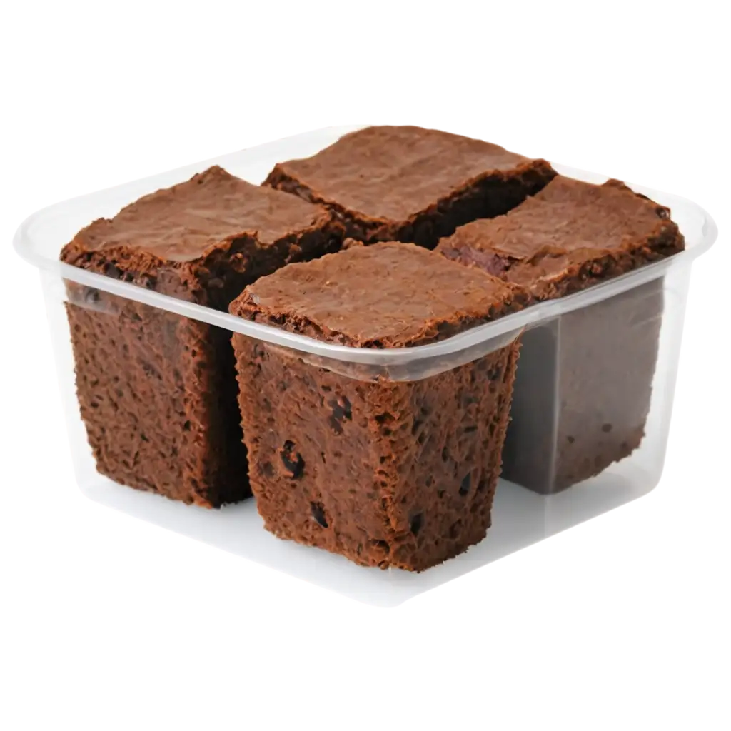 Delicious-Brownies-in-a-Plastic-Cup-PNG-HighQuality-Image-for-Baking-Enthusiasts