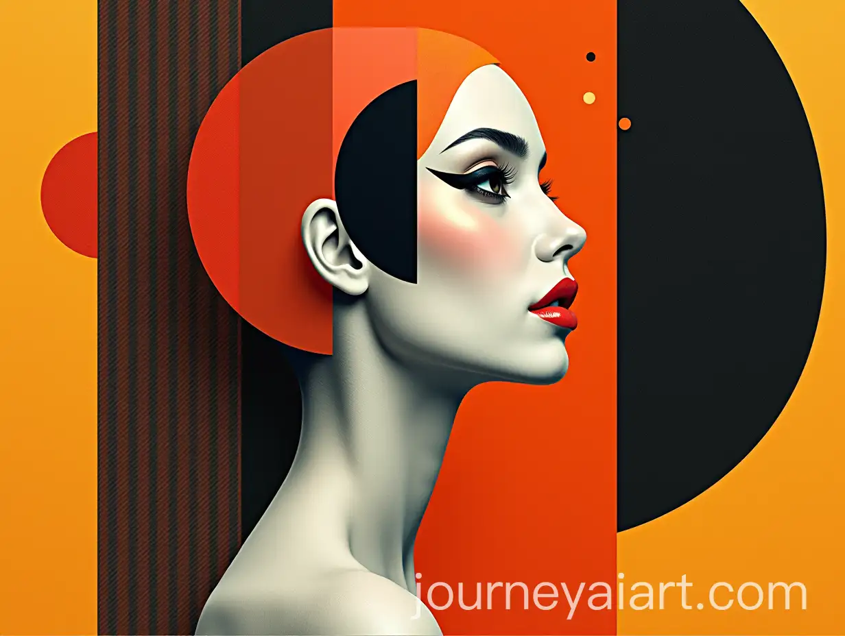 Surreal-Portrait-of-a-Woman-Blending-Geometric-Shapes-and-Color-Blocks