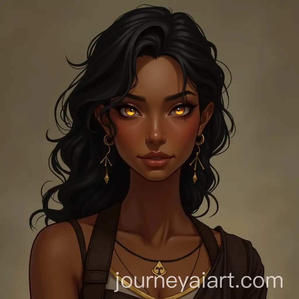 Azimaran-Sorceress-with-Bronzed-Skin-and-Golden-Eyes