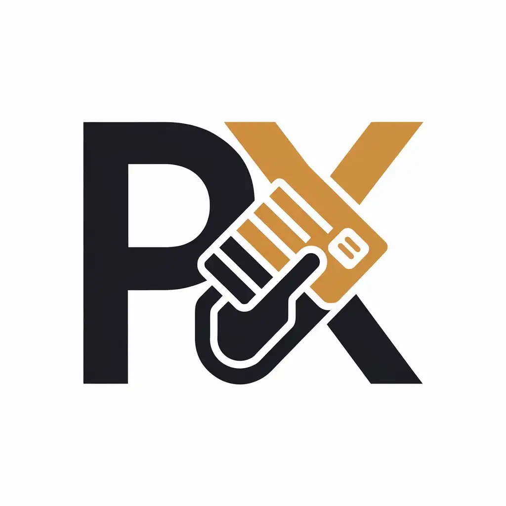 LOGO Design for PX Vector Logo with P2P Card Payment Theme for the Finance Industry