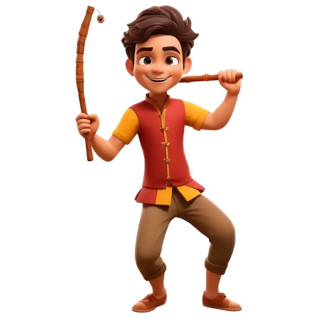 PNG-Image-Lively-Cartoon-Boy-Dancing-with-Dandiya