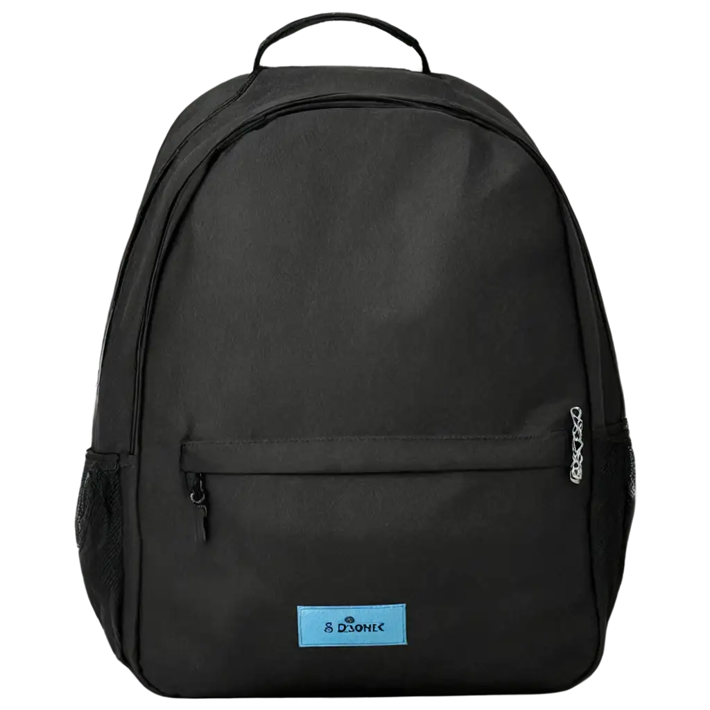 Stylish-Black-School-Bag-PNG-for-Versatile-Use