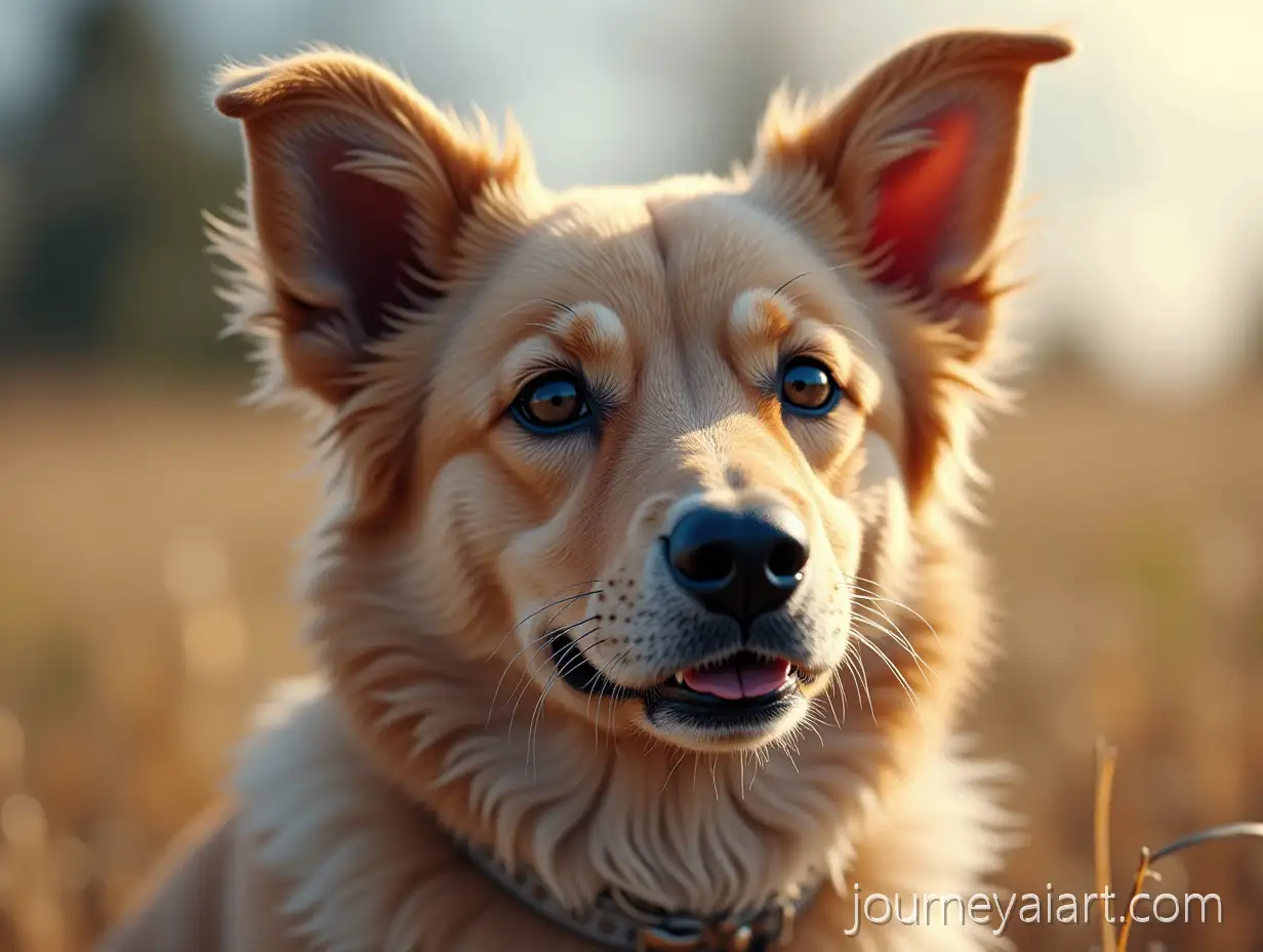 Cute-Dog-in-a-PlayDog-Image-Descriptionful-Pose