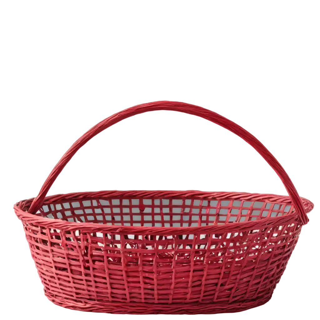 RedPNG-Image-Usage-Scenarios-Basket-PNG-Image-for-Clear-and-Versatile-Usage-in-Various-Digital-Designs