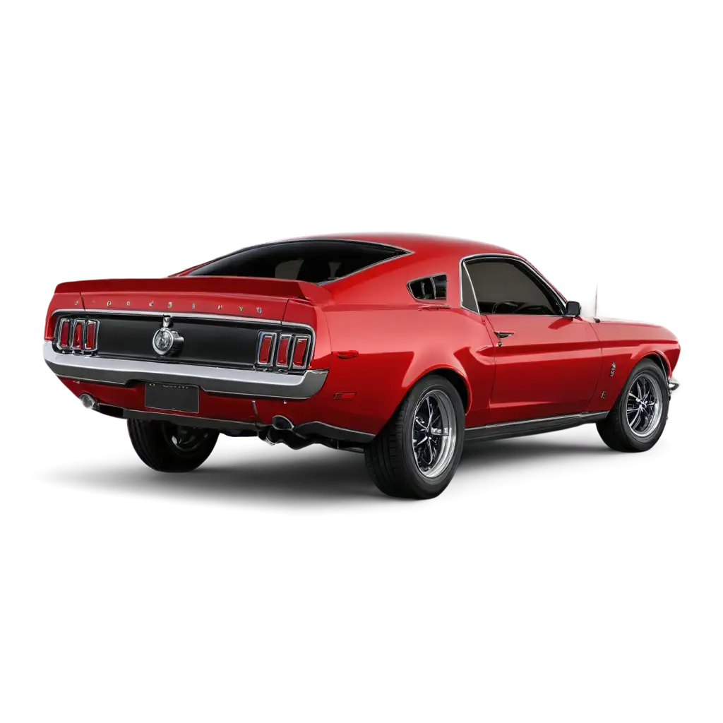 Ford-Mustang-1969-Red-Backlight-PNG-Image-in-HD-4K-HighQuality-Visual-for-Automotive-Enthusiasts