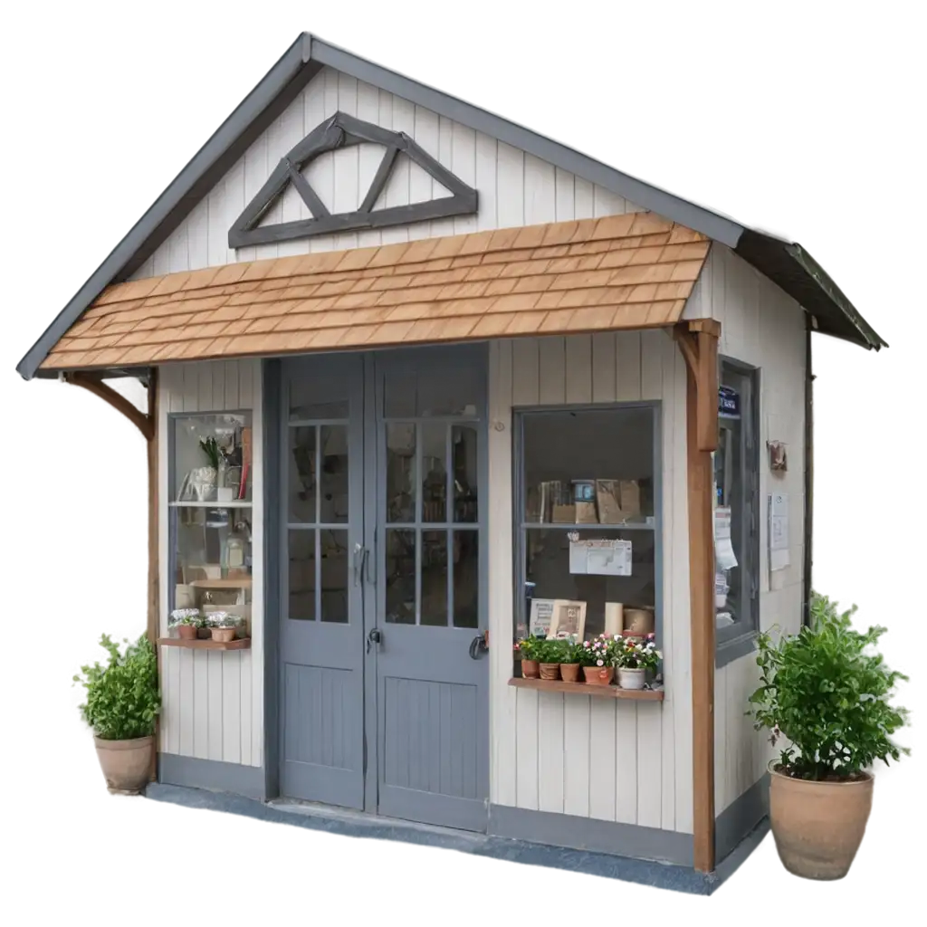 HighQuality-PNG-Image-of-a-Small-Building-Store-for-Versatile-Applications