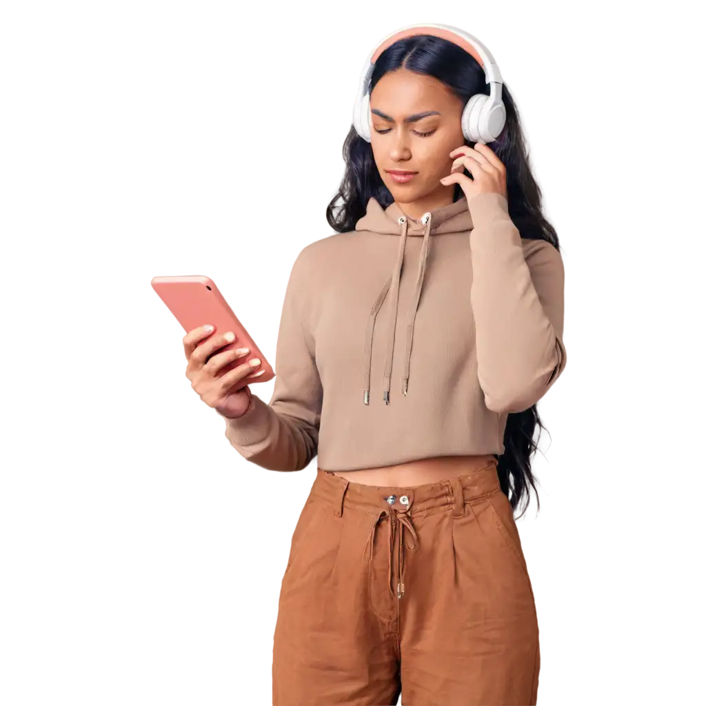 HighQuality-PNG-Image-of-a-Person-Wearing-Headphones-and-Using-a-Smartphone