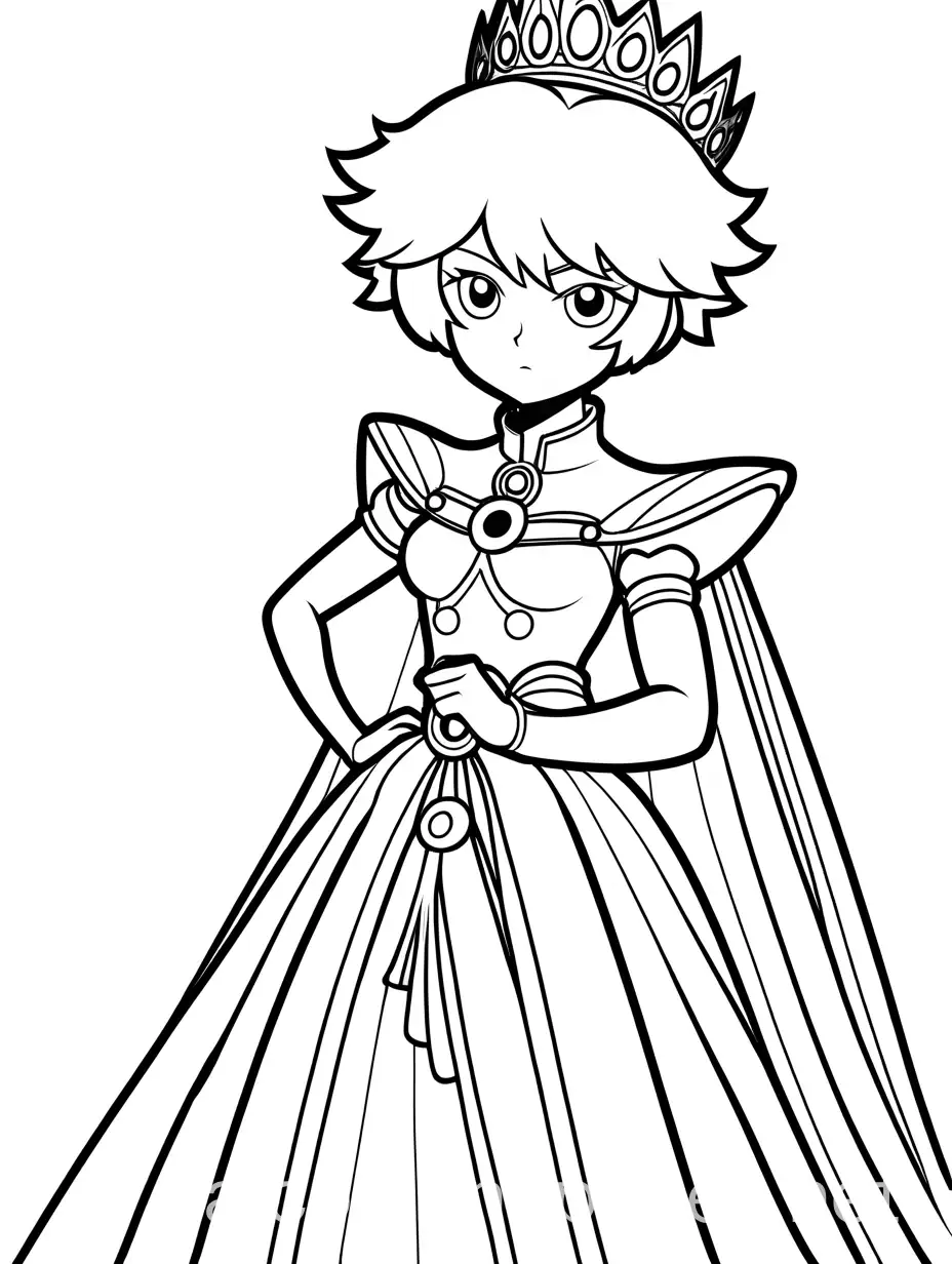 Tatsumaki-as-a-Princess-Coloring-Page-for-Kids