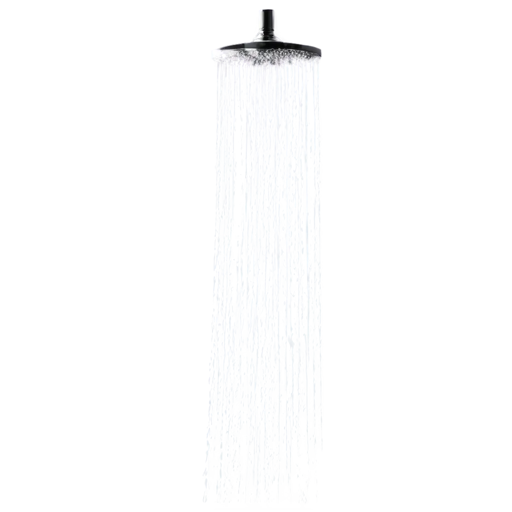 HighQuality-PNG-Image-of-Water-Flowing-from-the-Shower-Crystal-Clear-Detail-for-Various-Applications