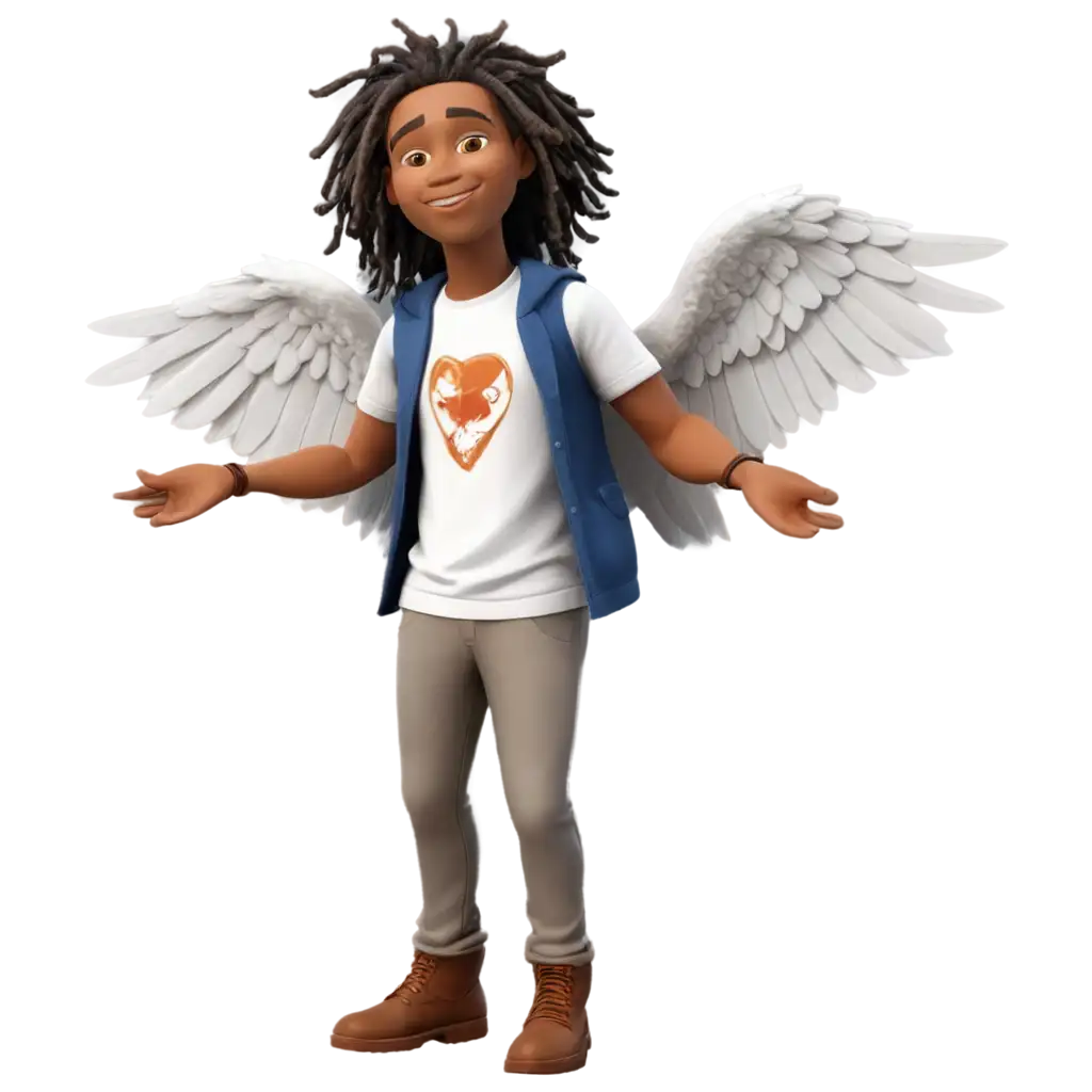 3D-African-American-Cupid-with-Dred-Locs-and-Wings-PNG-for-Creative-Projects